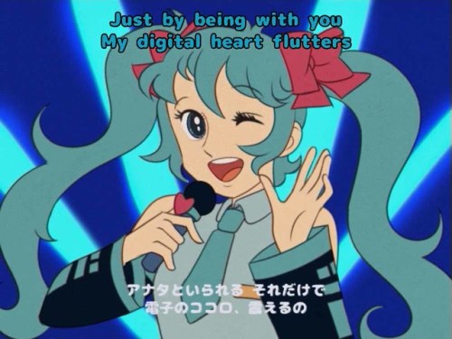 tomatomagica:90s miku is out, 70s miku is inthis drawing on twitter