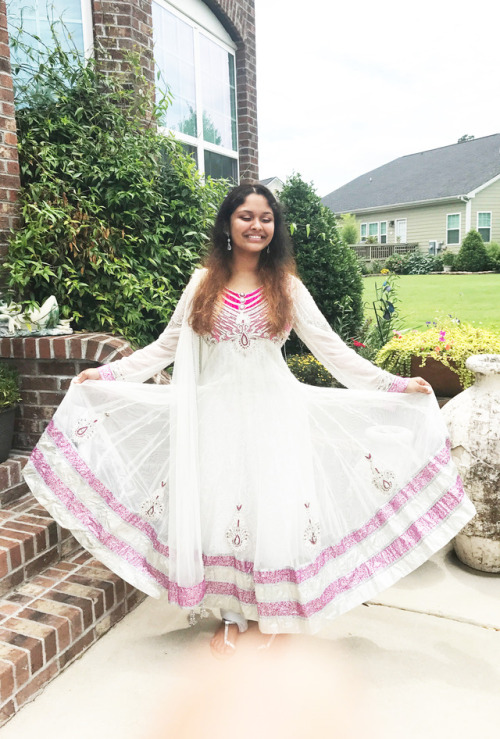 898:i hate how fake i look in these adlfks but this was my eid outfit!! i didnt have time to straigh