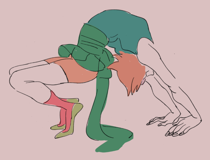 pinkminiaturevespa:  contortionist pearl.. 