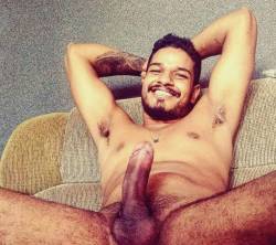 He takes great joy at the sheer power and strength of his erect cock and his balls&hellip;.