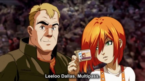 movieandarts: The Fifth Element, anime style by Ahriman