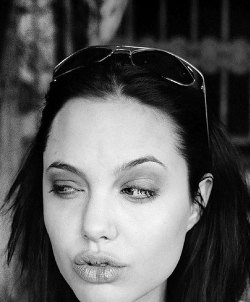 le-jolie:  Angelina Jolie photographed by Andreas Neubauer - 1997source