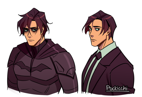 some battinson doodles bc im in luv w his emo bucky barnes lookin ass …