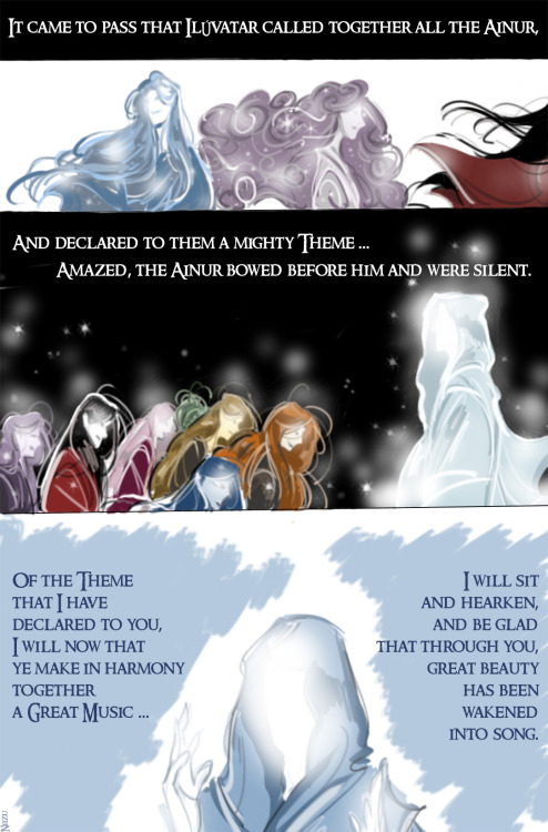 thesilmarillioncomic: Here is a kind of “master post” with the full Silmarillion Comic&r