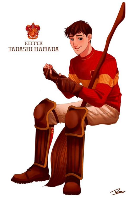 Gryffindor Keeper Tadashi by Ponzu