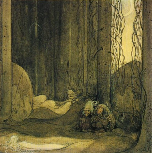 hedendom:  Bland Tomtar Och Troll A popular Scandinavian folklore annual that was founded in 1907 and continues to this day, Bland Tomtar Och Troll (Among Gnomes And Trolls), is famous for the vivid, traditional stories and beautiful illustrations within