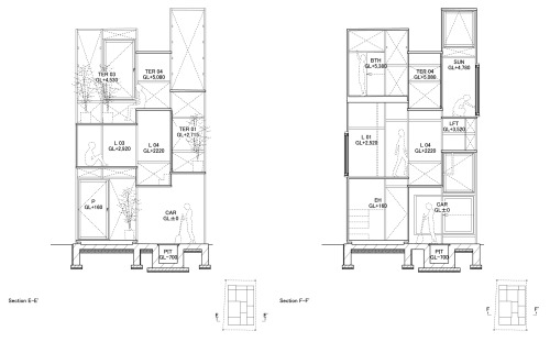 Sou Fujimoto - House NA. Tokyo, Japan. 2010. Photo: Iwan BaanDesigned for a young couple in a quie