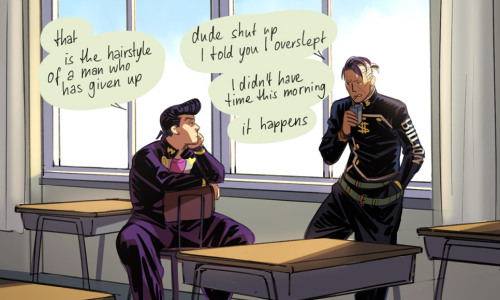 jojolog:  anon requested okuyasu with a ponytail porn pictures