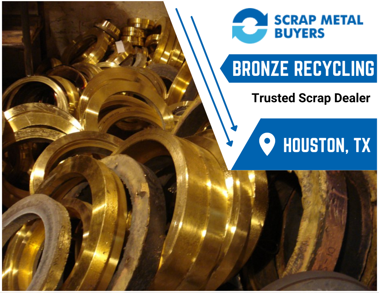 Whole Sale Merchants For Your Bronze PartsOur team entirely operates with the metal recycling operation around the surrounding area. We execute to collect all kinds of scraps from the mass production and local units. In this bronze elements are...