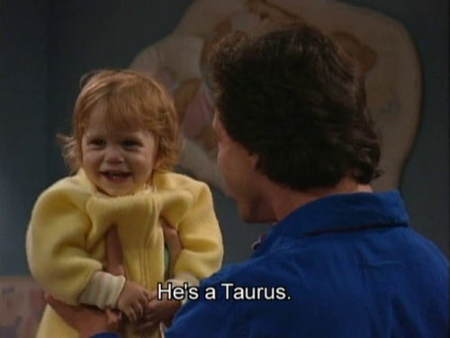 homotextuality:  I downloaded the entire series of Full House and for some reason this one has subtitles that I can’t turn off that say trivial facts about Bob Saget 