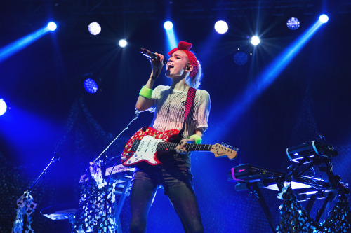 Grimes. St. Jerome’s Laneway Festival.Brisbane, Australia.06.02.2016.