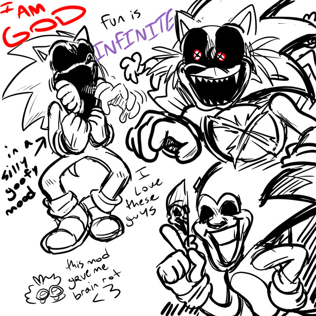 Sonic.EXE Group React To Sonic.EXE Vs Fleetway Sonic