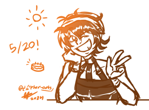 AAAAA I'M A DAY LATE TECHNICALLY CUZ I WAS REALLY BUSY BUT HAPPY BIRTHDAY TO THE SUNSHINE STABBY BOY!!!