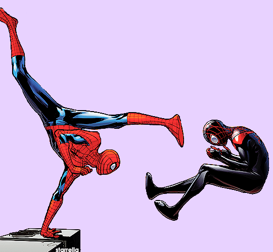 starrelia:  You’re not Peter Parker, are you? Oh my god, are you? You are! I thought