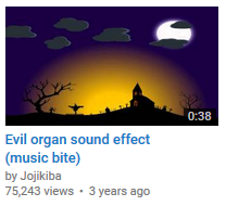 genderofthenight:Tonight’s Gender of the Night is: Evil organ sound effect (music bite)