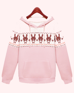 kiiseu:  Pink hoodie .00 from Sheinside