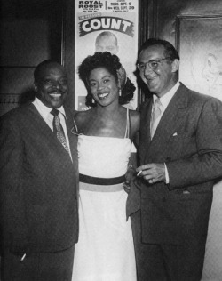 joeacollege:  The Legends: Count Basie, Sarah