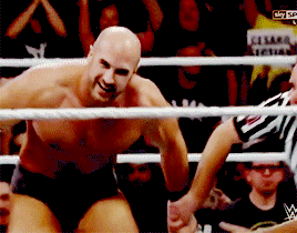 mithen-gifs-wrestling:  Cesaro’s “Wait a sec, I am legit super-dizzy, whoa”