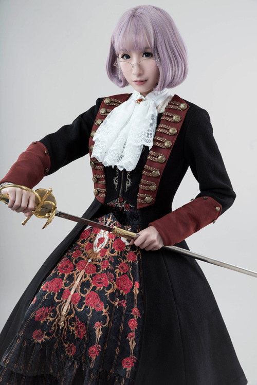 Lost Angel, Spirit of Knight (military Lolita fashion) Available from LolitaWardrobe
