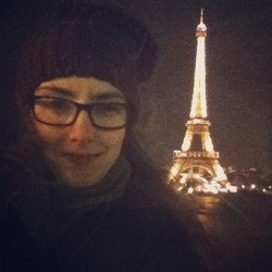 selfie with the best background ever (at Trocadero)
