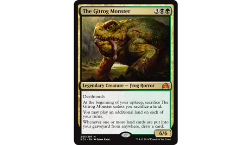 theartofmtg: The Gitrog Monster || Jason Kang