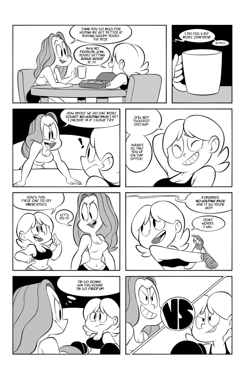 goopbloop:  A sequel to this comic, once again commissioned by the awesome andrewwillmore! Page 1 Full View Page 2 Full View