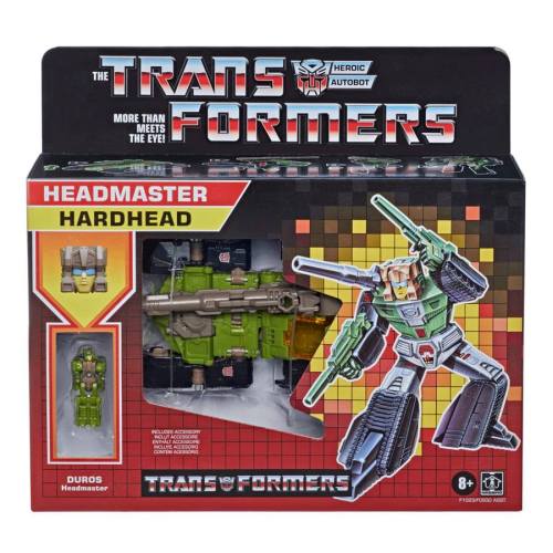 aeonmagnus: Transformers: Retro Headmasters - Chromedome, Hardhead, Brainstorm, Mindwipe. Redecos of