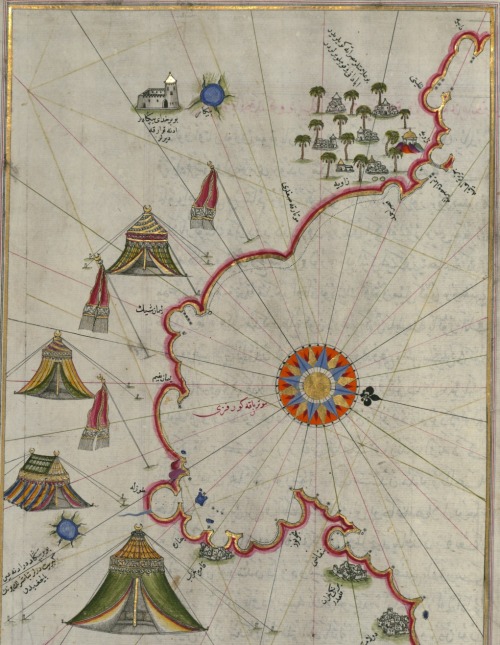 brassmanticore: Map of the Libyan Coast as Far as Benghazi(Cropped version of W.658.293A) From Walte