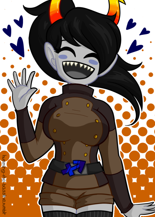 humming-the-bassline:  -stays up until 5 in the morning drawing a qt3.14 fem!horuss- nice 
