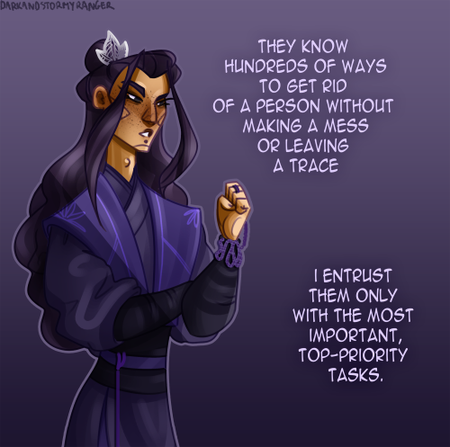  i imagine the spiders’ tasklist is something like:1. babysitting jin ling2. lotus pier inner 