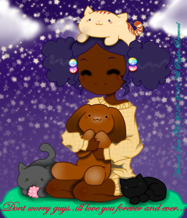 fyblackwomenart:  Forever and Ever by *guillmon9005 