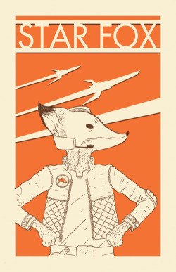 xombiedirge:  Starfox by Curtis Tiegs