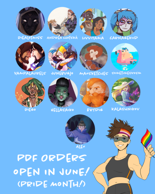 overwatchcreativecollecton: ️‍ An Overwatch Pride Parade Fanzine - Contributor List! The long wait i