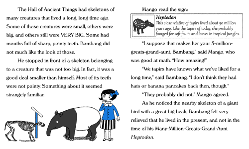 For World Tapir Day, a tribute to Mango &amp; Bambang, a book series about the friendship betwee