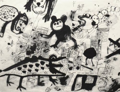 Animals Ink Experiments and drawings done for my class! ahh I probably enjoyed this assignment the m
