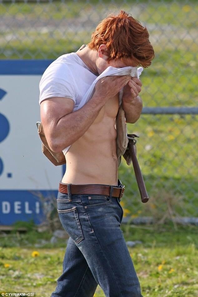 gingermanoftheday:  June 12th 2016  http://gingermanoftheday.tumblr.com/ 