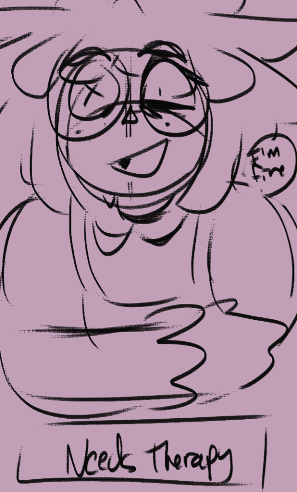 An AU I Thought Of A Little While Back And Then Left That Fucker To Dust. Sketches Ahead!