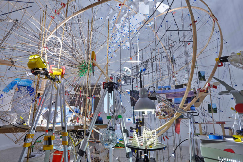 Sarah Sze: Representing the U.S. Pavilion at the 2013 Venice Biennale.Called “Triple Point,” her exh