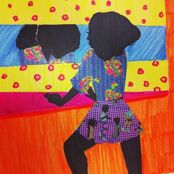 vivaillajams:  She know she’s bad. (Work in progress) by Jamilla Okubo 