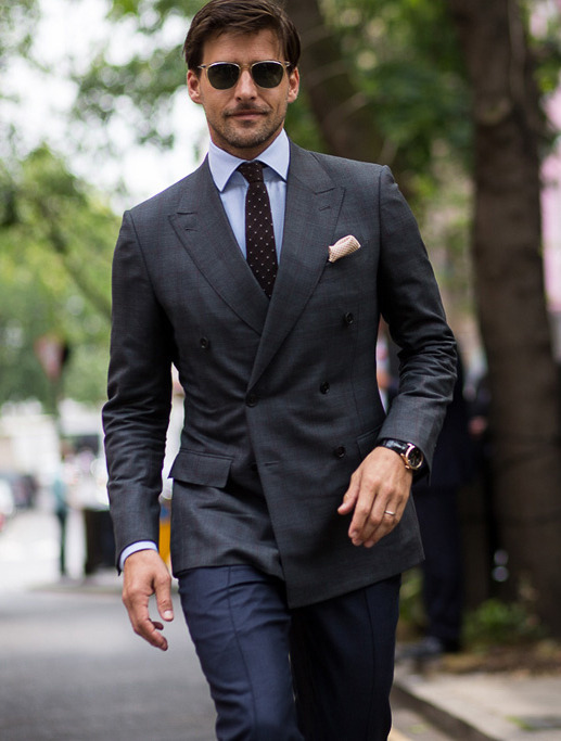 Men in Grey. FOLLOW : Guidomaggi Shoes Pinterest ... - Men's LifeStyle Blog