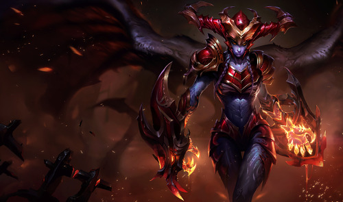 leaguecraft: New Splash art for Vayne &amp; Shyvana uuunfff