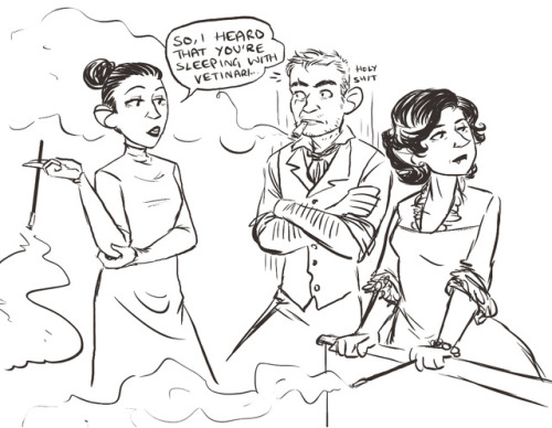 littlesmartart:look, I’m not a vet/vimes shipper at all (I only ship vetinari with being 