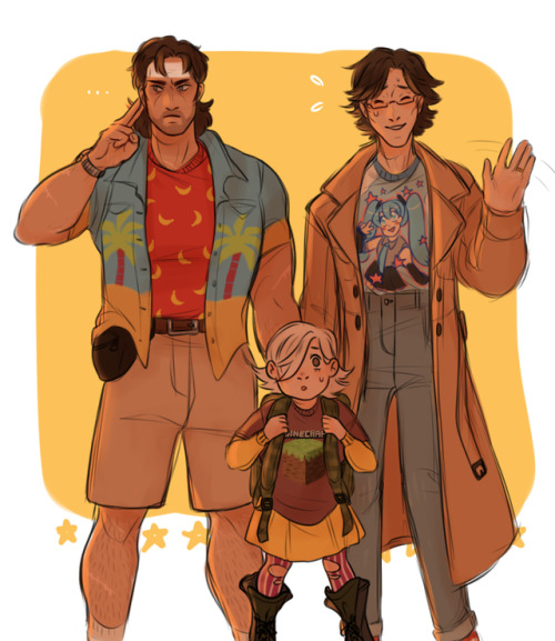 maykitz:completely inconspicuous regular civilian dads escorting their average daughter to her first