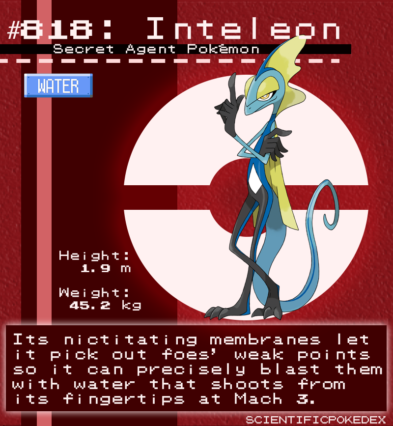 Inteleon  Pokédex