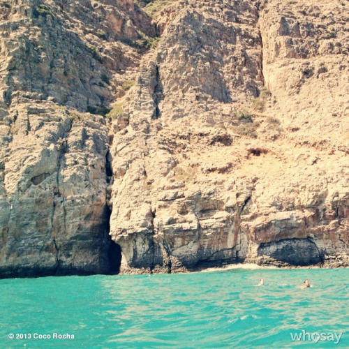 Swimming in the crystal clear Aegean.
View more Coco Rocha on WhoSay