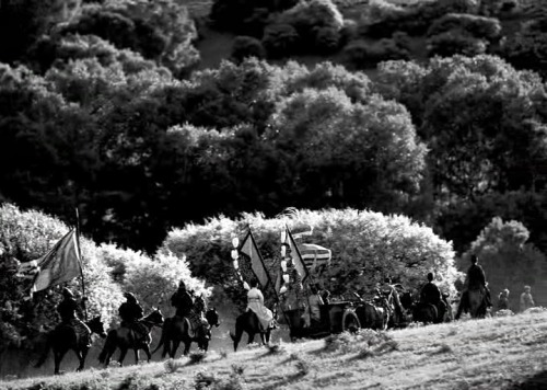 the black and white opening sequence from Hou Hsiao Hsien’s The Assassin (2015), cinematography by M