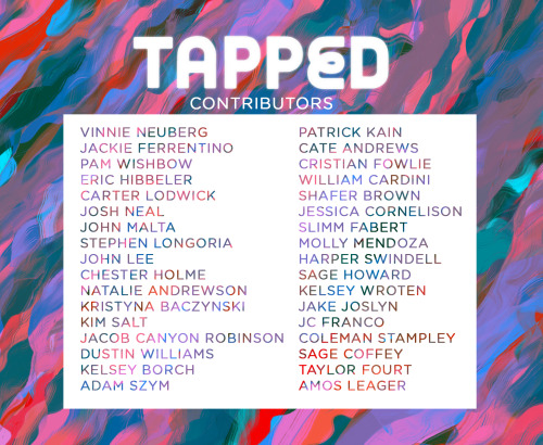 jukeboxcomix:tappeddeck:Thanks to everyone who submitted and responded to this project! Here is the 