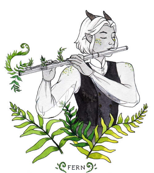 Fern BardThis one’s somewhat inspired by Rayla from The Dragon Prince – I interpreted he
