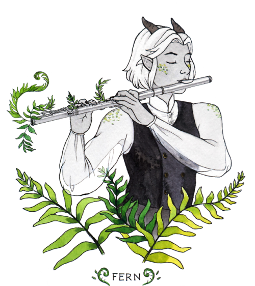 Fern BardThis one’s somewhat inspired by Rayla from The Dragon Prince – I interpreted her d&d ra