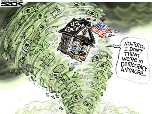 cartoonpolitics:“We can have democracy in this country, or we can have great wealth concentrat